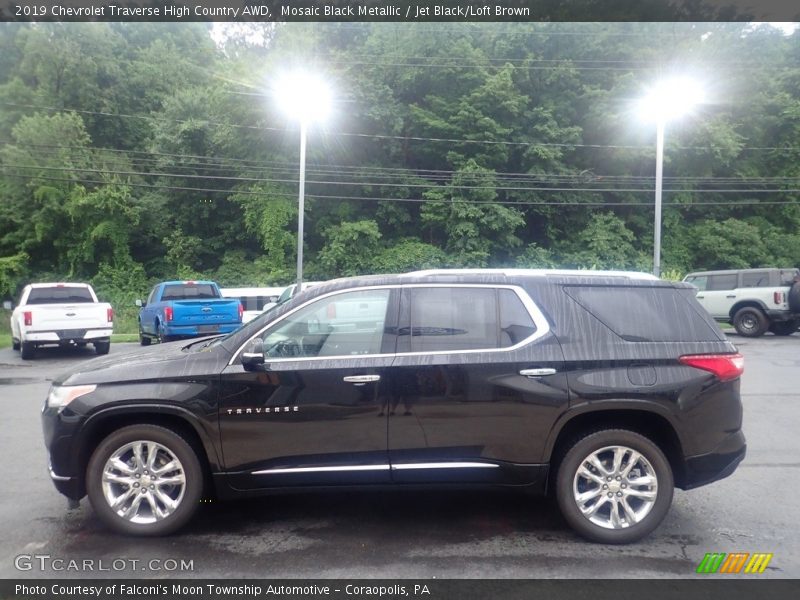  2019 Traverse High Country AWD Mosaic Black Metallic