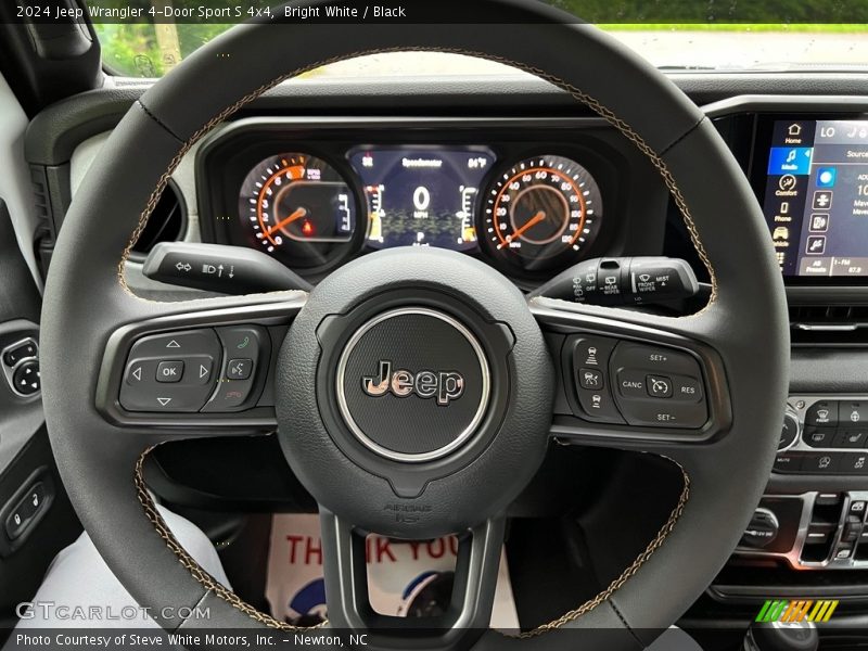  2024 Wrangler 4-Door Sport S 4x4 Steering Wheel