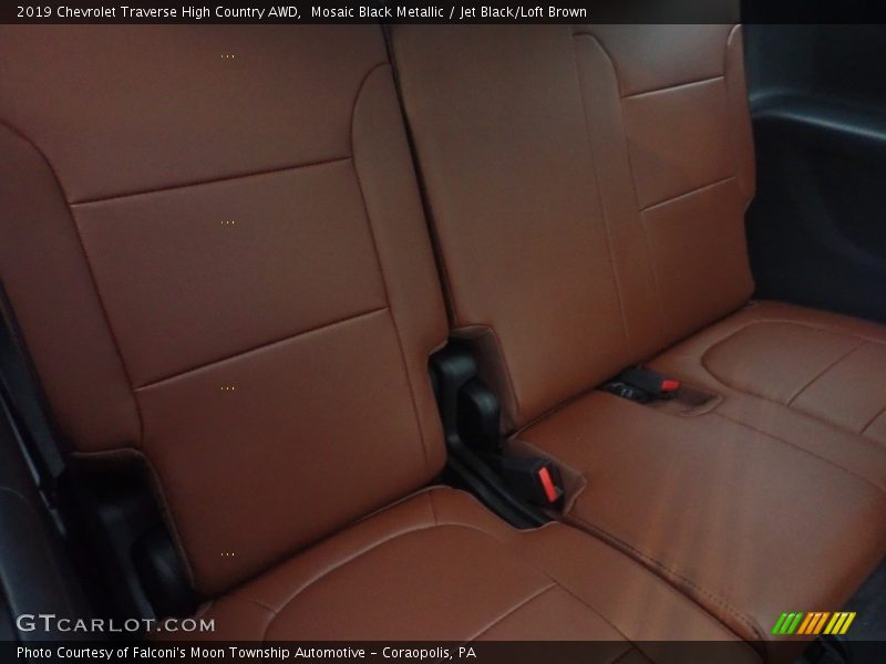 Mosaic Black Metallic / Jet Black/Loft Brown 2019 Chevrolet Traverse High Country AWD