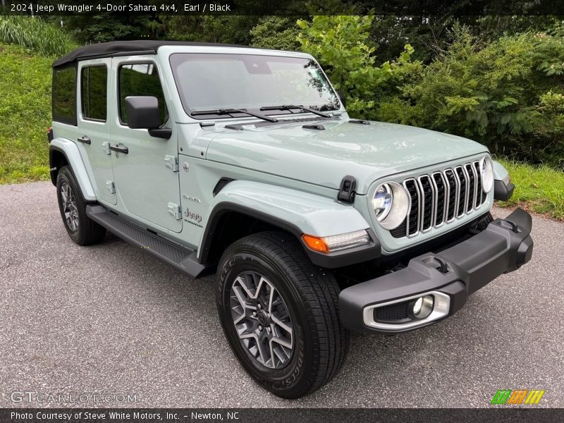 Front 3/4 View of 2024 Wrangler 4-Door Sahara 4x4