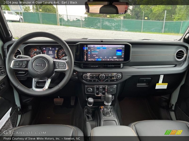 Dashboard of 2024 Wrangler 4-Door Sahara 4x4