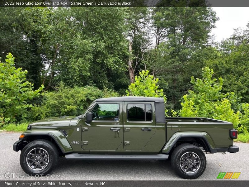 Sarge Green / Dark Saddle/Black 2023 Jeep Gladiator Overland 4x4