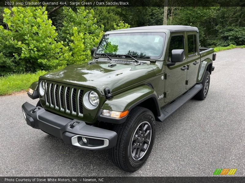 Sarge Green / Dark Saddle/Black 2023 Jeep Gladiator Overland 4x4