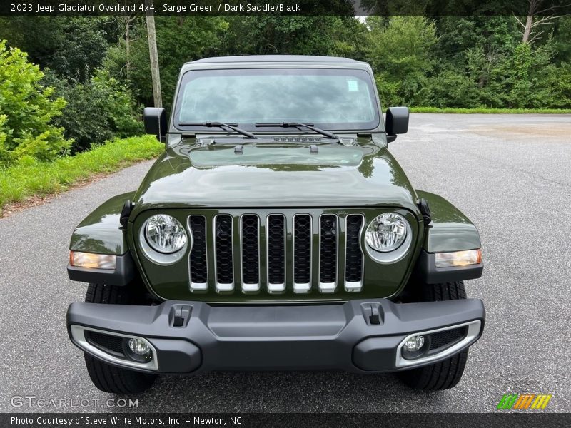 Sarge Green / Dark Saddle/Black 2023 Jeep Gladiator Overland 4x4