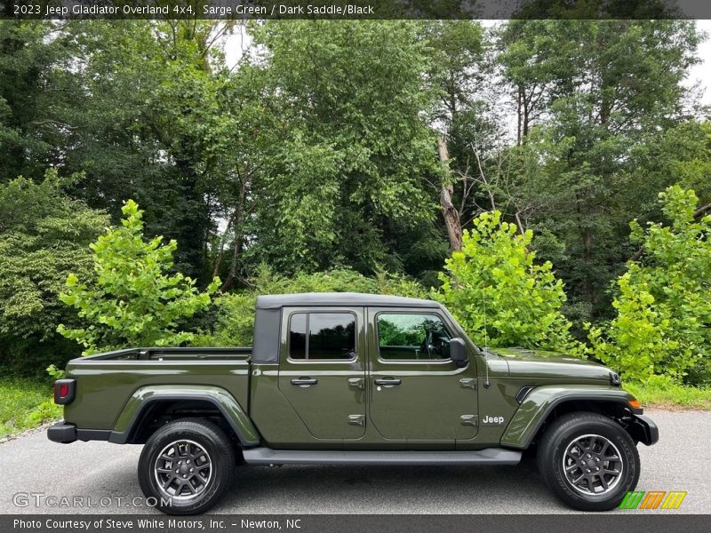 Sarge Green / Dark Saddle/Black 2023 Jeep Gladiator Overland 4x4