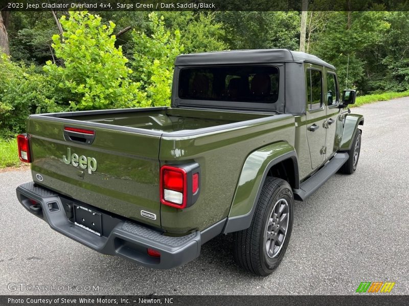 Sarge Green / Dark Saddle/Black 2023 Jeep Gladiator Overland 4x4