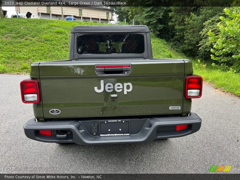 Sarge Green / Dark Saddle/Black 2023 Jeep Gladiator Overland 4x4