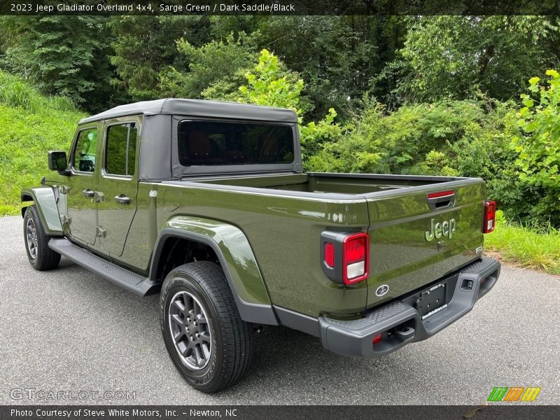 Sarge Green / Dark Saddle/Black 2023 Jeep Gladiator Overland 4x4