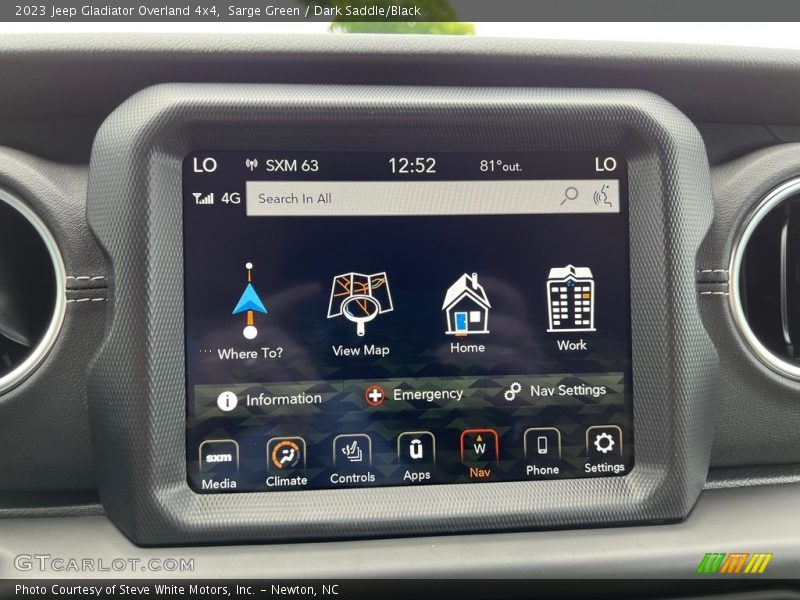 Sarge Green / Dark Saddle/Black 2023 Jeep Gladiator Overland 4x4