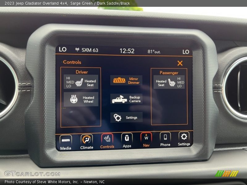 Sarge Green / Dark Saddle/Black 2023 Jeep Gladiator Overland 4x4