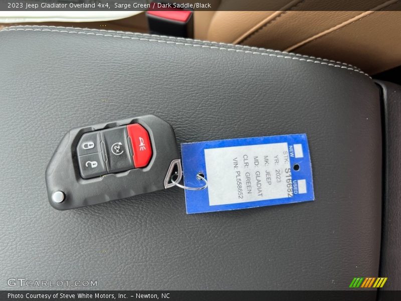 Sarge Green / Dark Saddle/Black 2023 Jeep Gladiator Overland 4x4