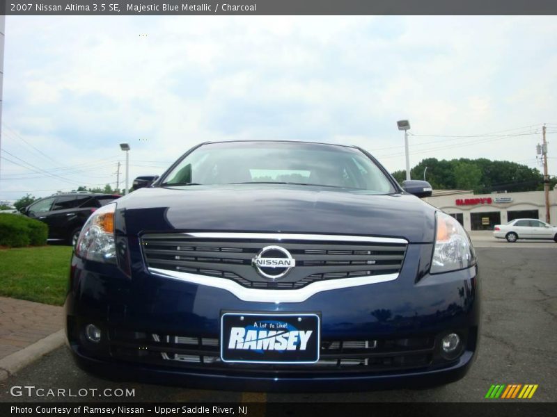 Majestic Blue Metallic / Charcoal 2007 Nissan Altima 3.5 SE
