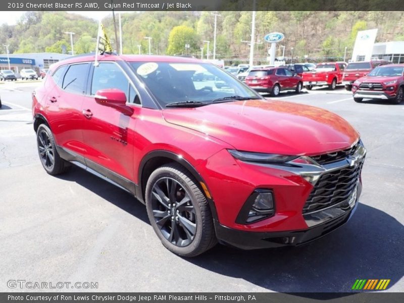 Cajun Red Tintcoat / Jet Black 2019 Chevrolet Blazer RS AWD