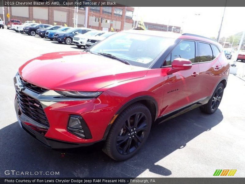Cajun Red Tintcoat / Jet Black 2019 Chevrolet Blazer RS AWD