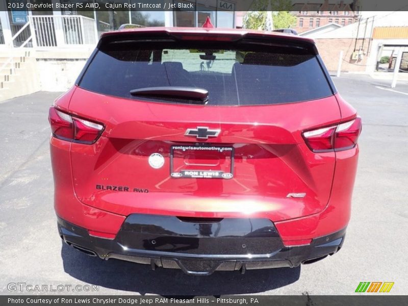 Cajun Red Tintcoat / Jet Black 2019 Chevrolet Blazer RS AWD