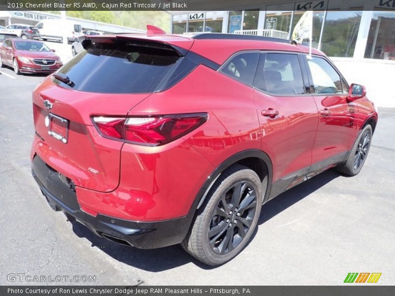 Cajun Red Tintcoat / Jet Black 2019 Chevrolet Blazer RS AWD
