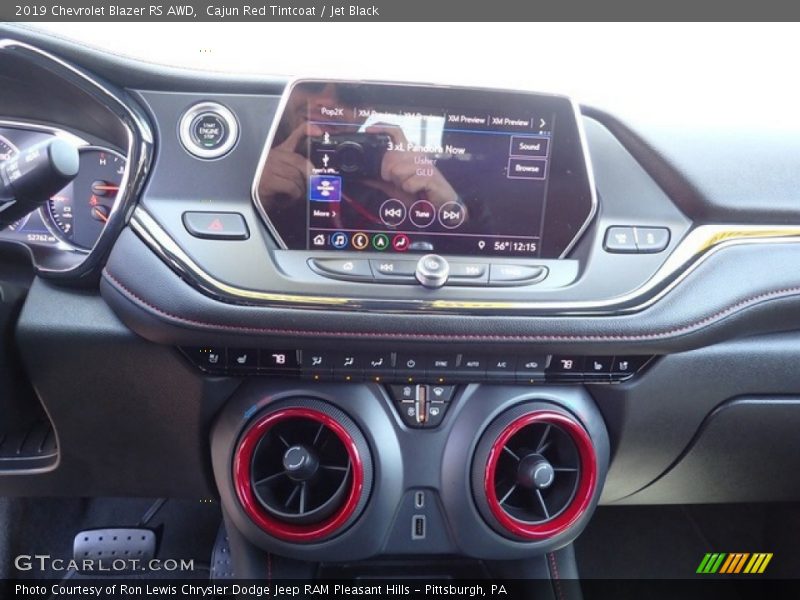 Cajun Red Tintcoat / Jet Black 2019 Chevrolet Blazer RS AWD