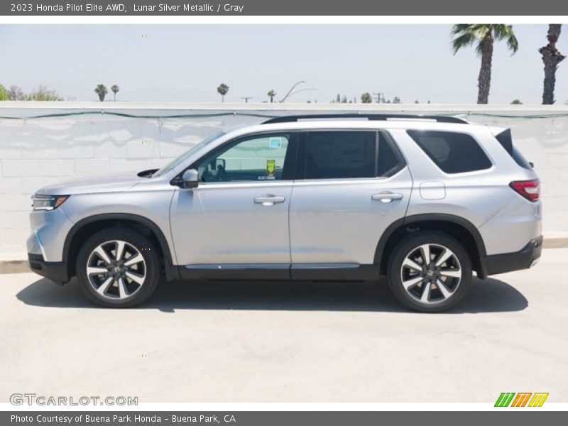  2023 Pilot Elite AWD Lunar Silver Metallic