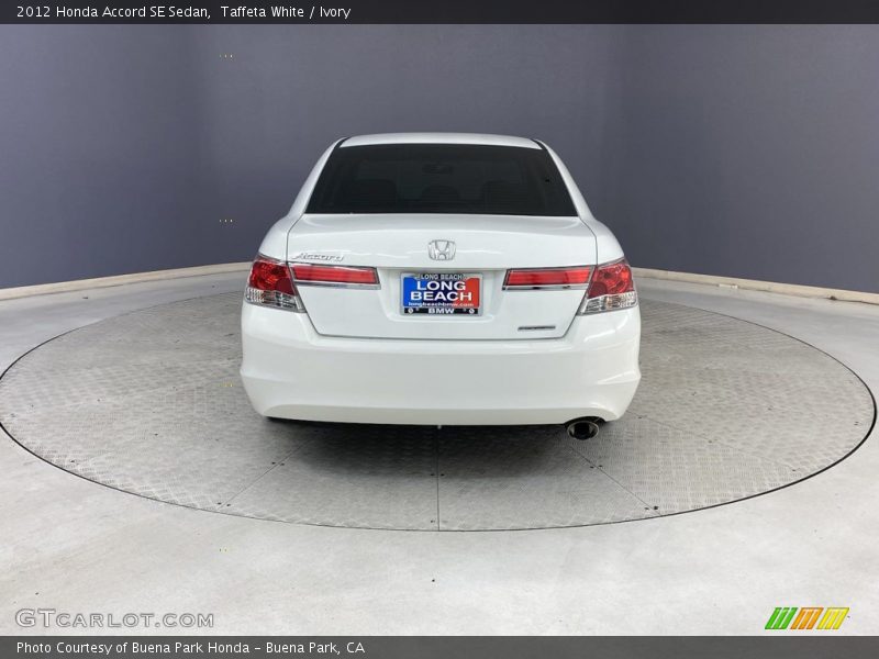 Taffeta White / Ivory 2012 Honda Accord SE Sedan