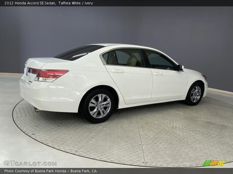 Taffeta White / Ivory 2012 Honda Accord SE Sedan