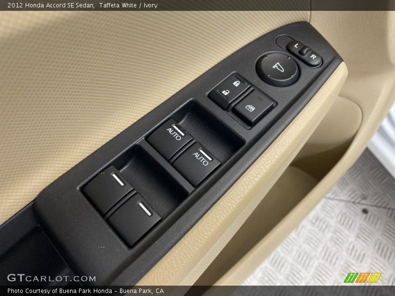 Taffeta White / Ivory 2012 Honda Accord SE Sedan