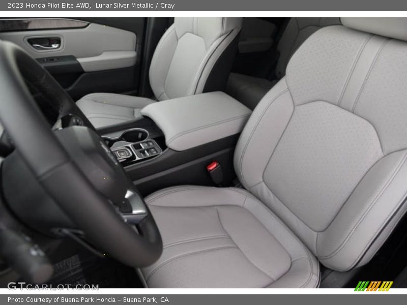 Front Seat of 2023 Pilot Elite AWD