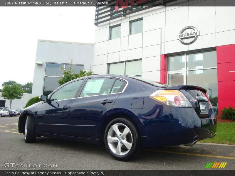 Majestic Blue Metallic / Charcoal 2007 Nissan Altima 3.5 SE