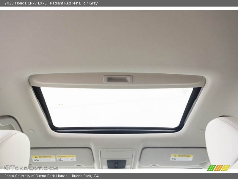 Radiant Red Metallic / Gray 2023 Honda CR-V EX-L