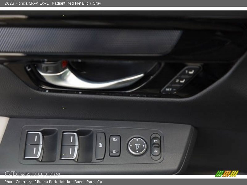 Radiant Red Metallic / Gray 2023 Honda CR-V EX-L
