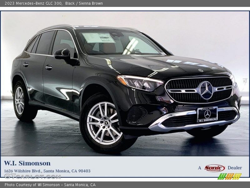 Black / Sienna Brown 2023 Mercedes-Benz GLC 300