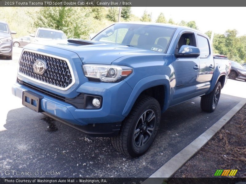 Cavalry Blue / Black 2019 Toyota Tacoma TRD Sport Double Cab 4x4