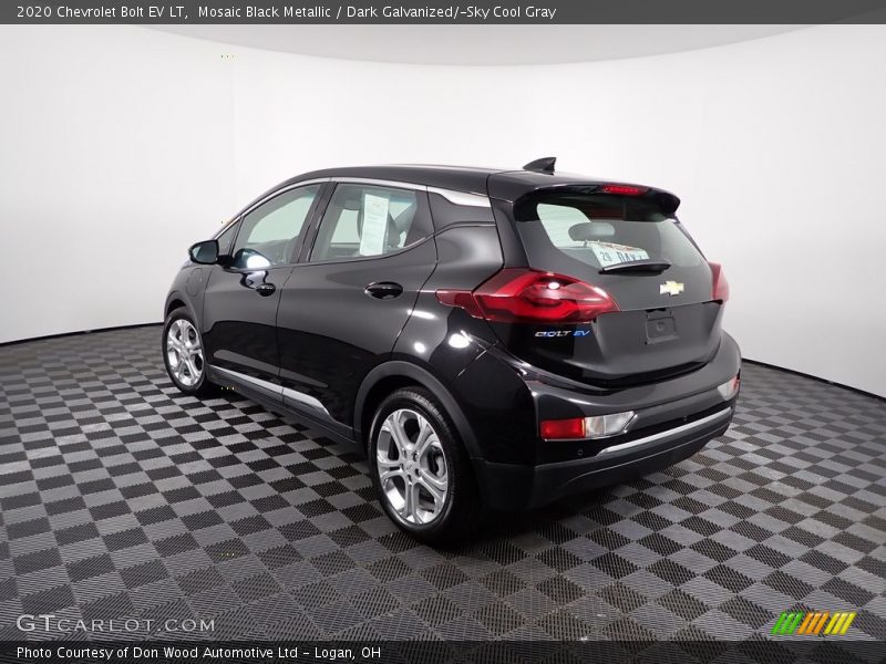 Mosaic Black Metallic / Dark Galvanized/­Sky Cool Gray 2020 Chevrolet Bolt EV LT