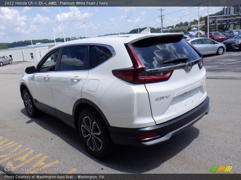 Platinum White Pearl / Ivory 2022 Honda CR-V EX-L AWD