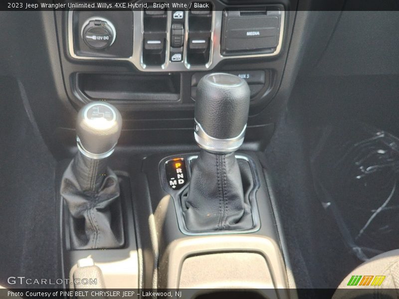  2023 Wrangler Unlimited Willys 4XE Hybrid 8 Speed Automatic Shifter