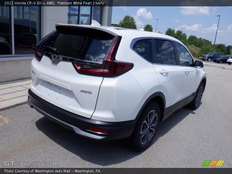 Platinum White Pearl / Ivory 2022 Honda CR-V EX-L AWD