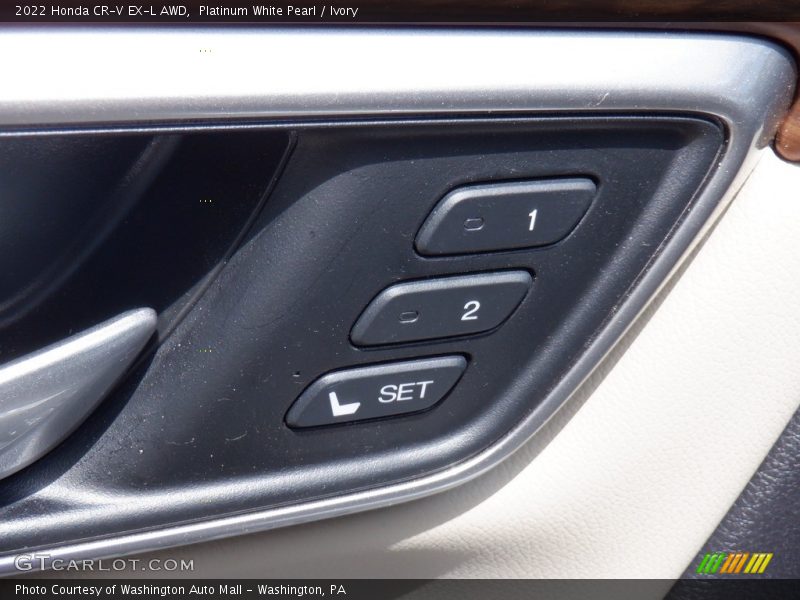 Platinum White Pearl / Ivory 2022 Honda CR-V EX-L AWD
