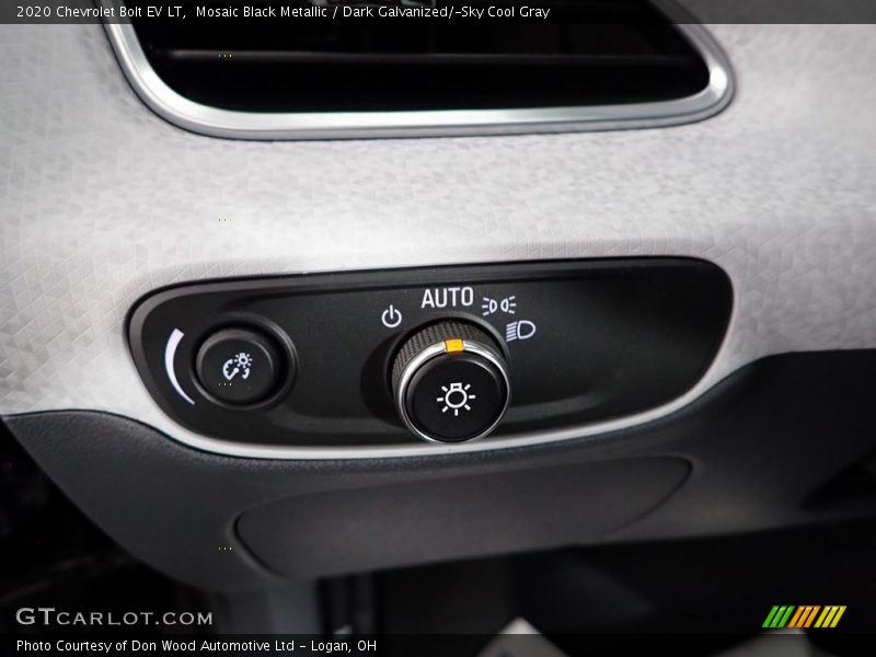Mosaic Black Metallic / Dark Galvanized/­Sky Cool Gray 2020 Chevrolet Bolt EV LT