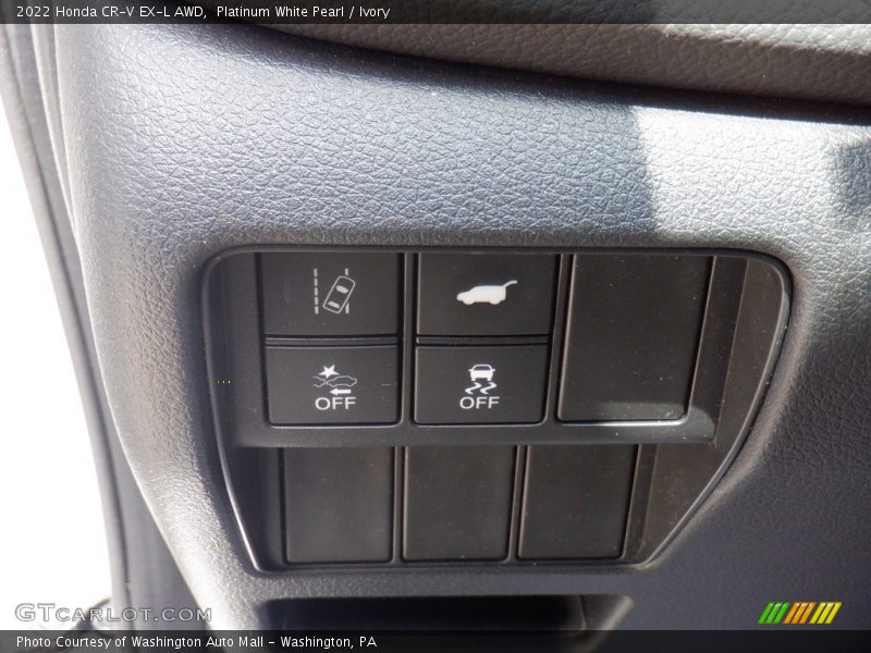 Platinum White Pearl / Ivory 2022 Honda CR-V EX-L AWD