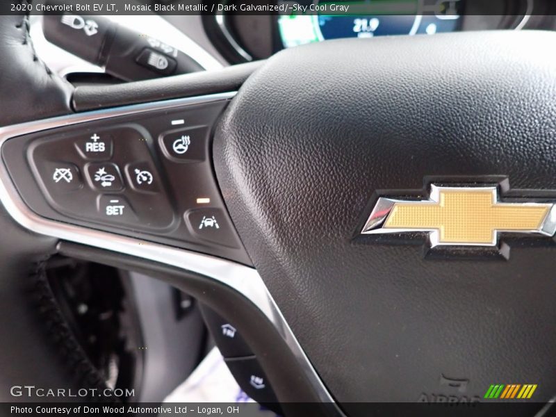 Mosaic Black Metallic / Dark Galvanized/­Sky Cool Gray 2020 Chevrolet Bolt EV LT
