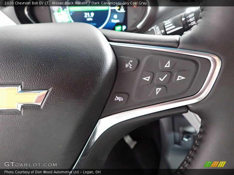 Mosaic Black Metallic / Dark Galvanized/­Sky Cool Gray 2020 Chevrolet Bolt EV LT