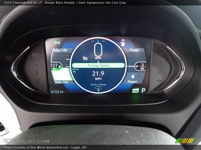 Mosaic Black Metallic / Dark Galvanized/­Sky Cool Gray 2020 Chevrolet Bolt EV LT