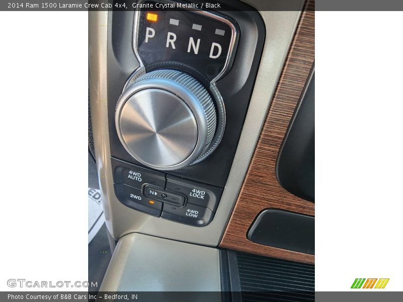 Granite Crystal Metallic / Black 2014 Ram 1500 Laramie Crew Cab 4x4