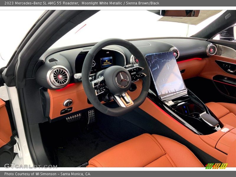  2023 SL AMG 55 Roadster Sienna Brown/Black Interior