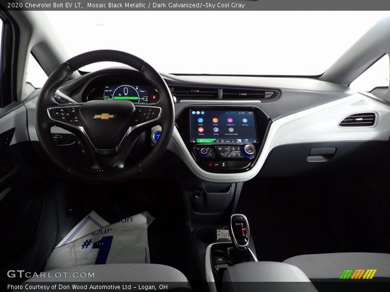 Mosaic Black Metallic / Dark Galvanized/­Sky Cool Gray 2020 Chevrolet Bolt EV LT