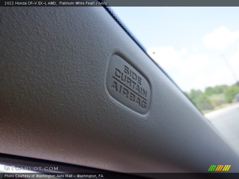 Platinum White Pearl / Ivory 2022 Honda CR-V EX-L AWD