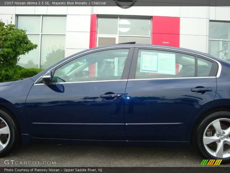 Majestic Blue Metallic / Charcoal 2007 Nissan Altima 3.5 SE