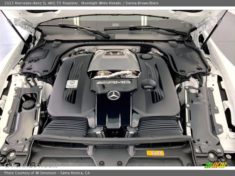  2023 SL AMG 55 Roadster Engine - 4.0 Liter DI biturbo DOHC 32-Valve VVT V8
