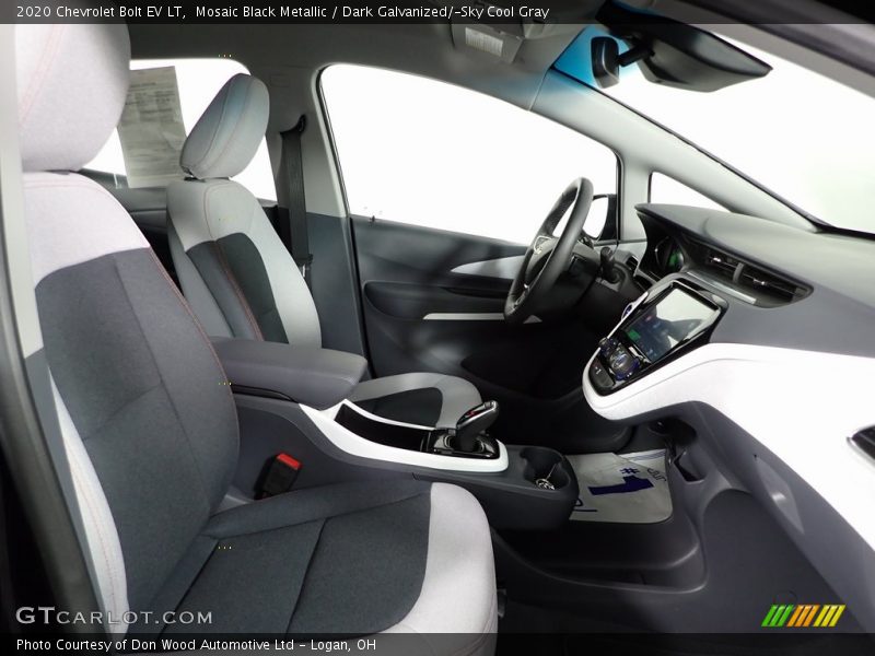 Mosaic Black Metallic / Dark Galvanized/­Sky Cool Gray 2020 Chevrolet Bolt EV LT