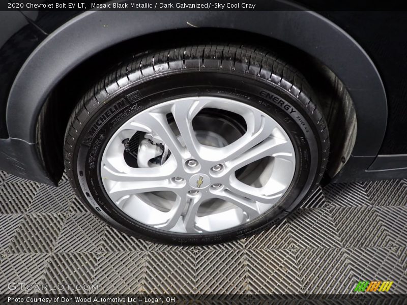 Mosaic Black Metallic / Dark Galvanized/­Sky Cool Gray 2020 Chevrolet Bolt EV LT