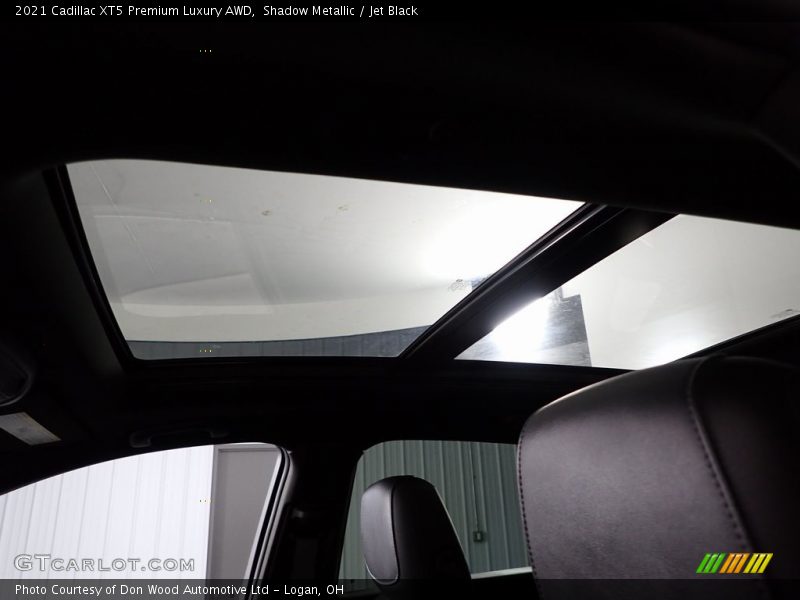Shadow Metallic / Jet Black 2021 Cadillac XT5 Premium Luxury AWD